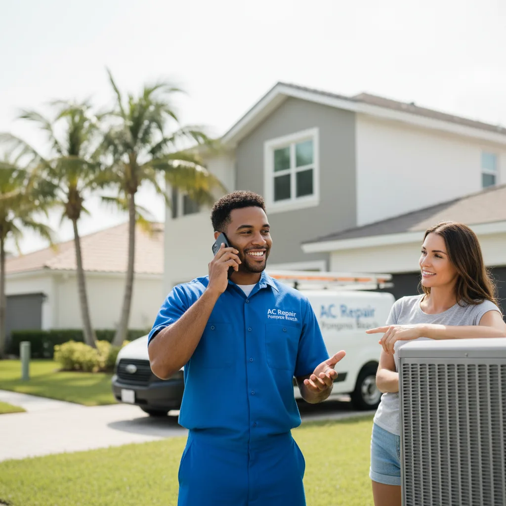 AC Repair Pompano Beach customer support in Andreas